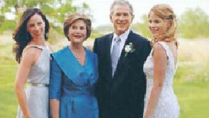 bush wedding